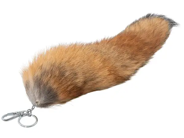 Fuchsschwanz Anhänger Rotfuchs (Echtfell)